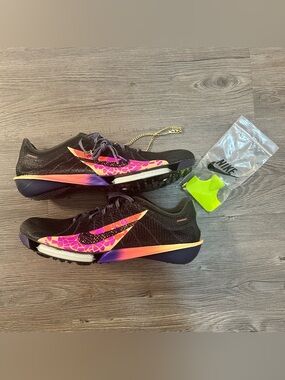Nike Victory 2 Glam Track&Field Spikes Light Carbon Men’s Sz 10 IM9130-001